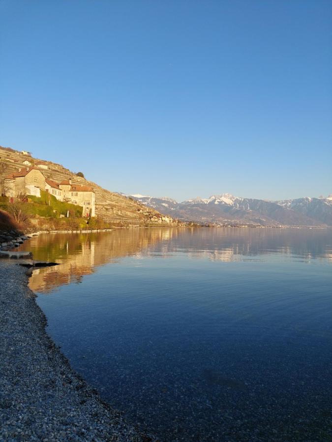 Bed and Breakfast Aux Trois Soleils Chexbres Esterno foto