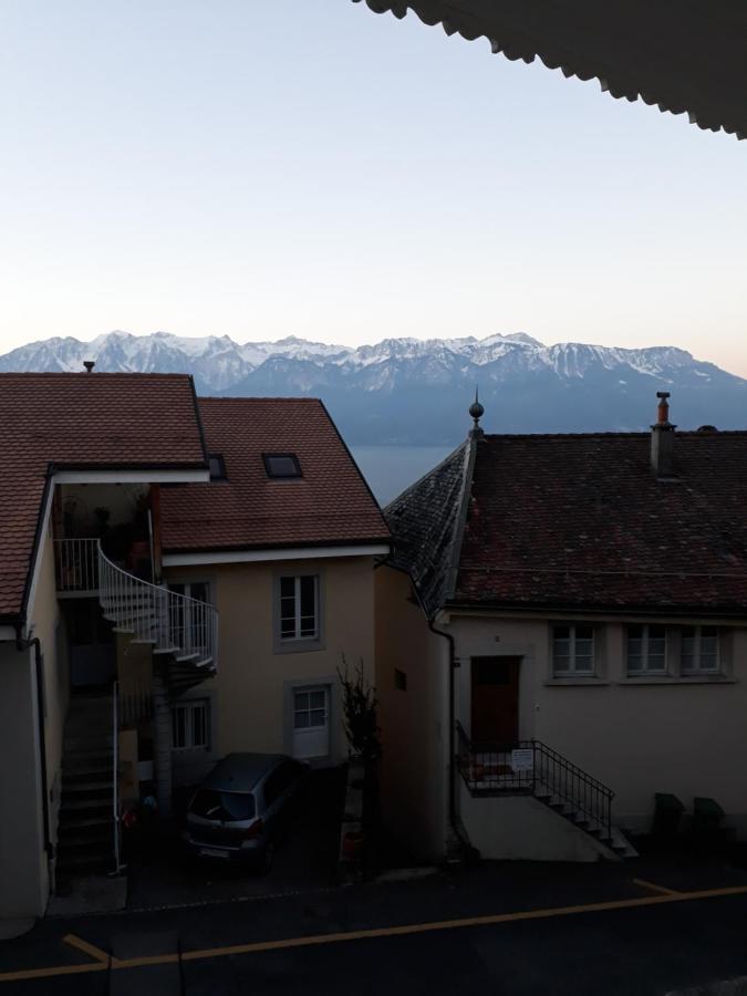 Bed and Breakfast Aux Trois Soleils Chexbres Esterno foto