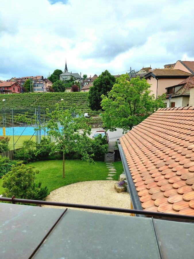 Bed and Breakfast Aux Trois Soleils Chexbres Esterno foto